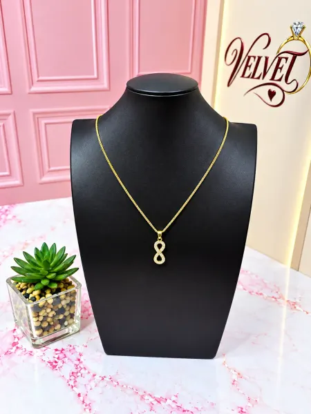 Collar Dorado Infinito