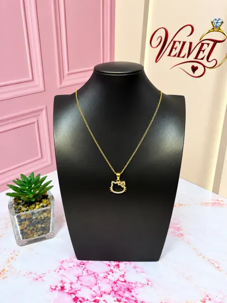 Collar Dorado Kitty