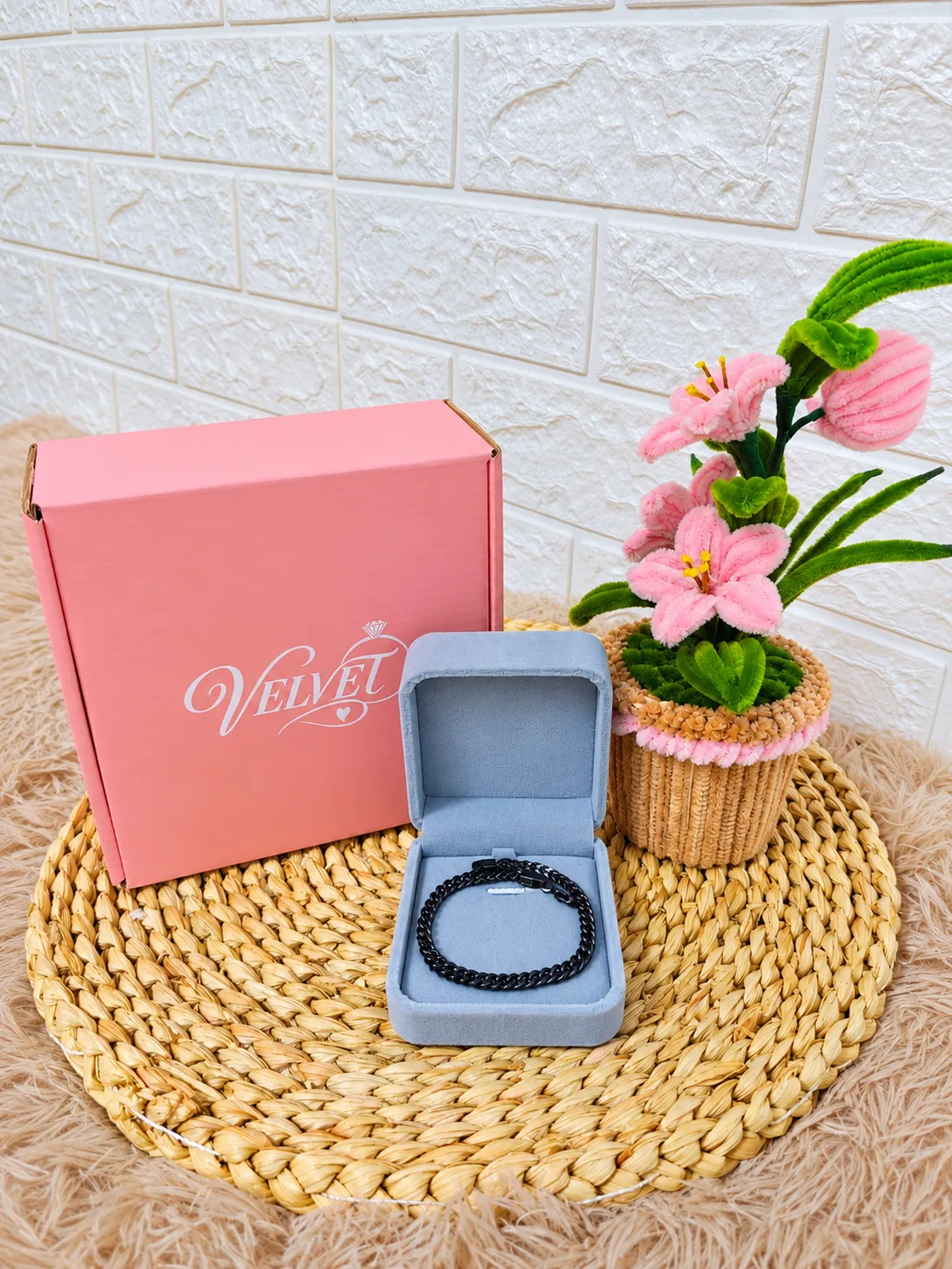 Pulsera Square Negra